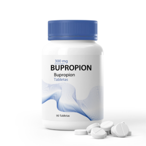Bupropion 300 mg tabletas, tratamiento para depresión y dejar de fumar.