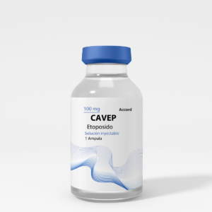 Ámpula de Cavep 100 mg, tratamiento para hipertensión.