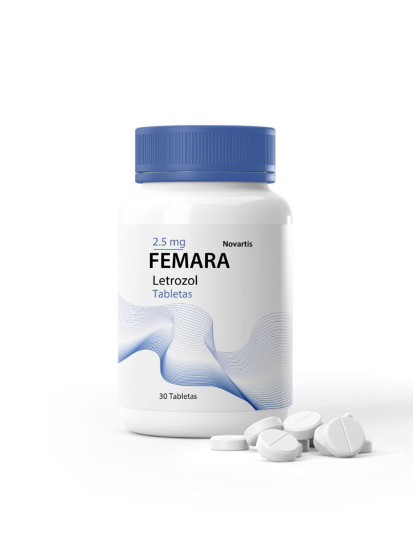Tabletas de Femara 2.5 mg, tratamiento para cáncer de mama.